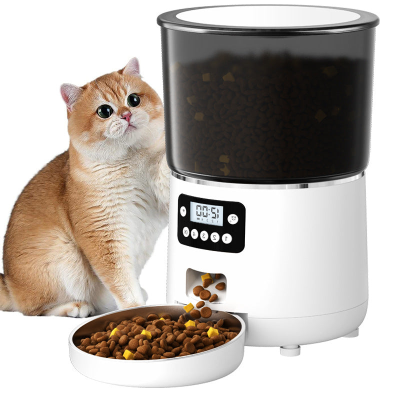 Smart 4L Pet Feeder – Feed & Love Anytime!